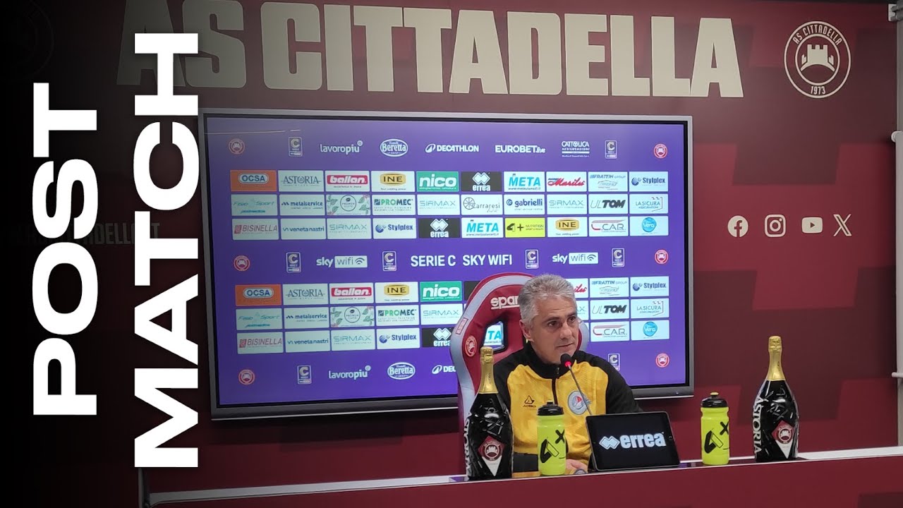 Il Post Match | Mister Lopez dopo Cittadella - AlbinoLeffe 0-1