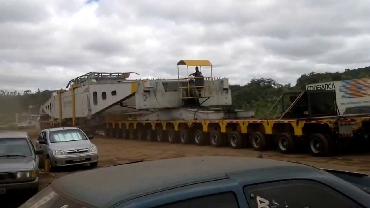 Transporte transformador 040 Congonhas-MG