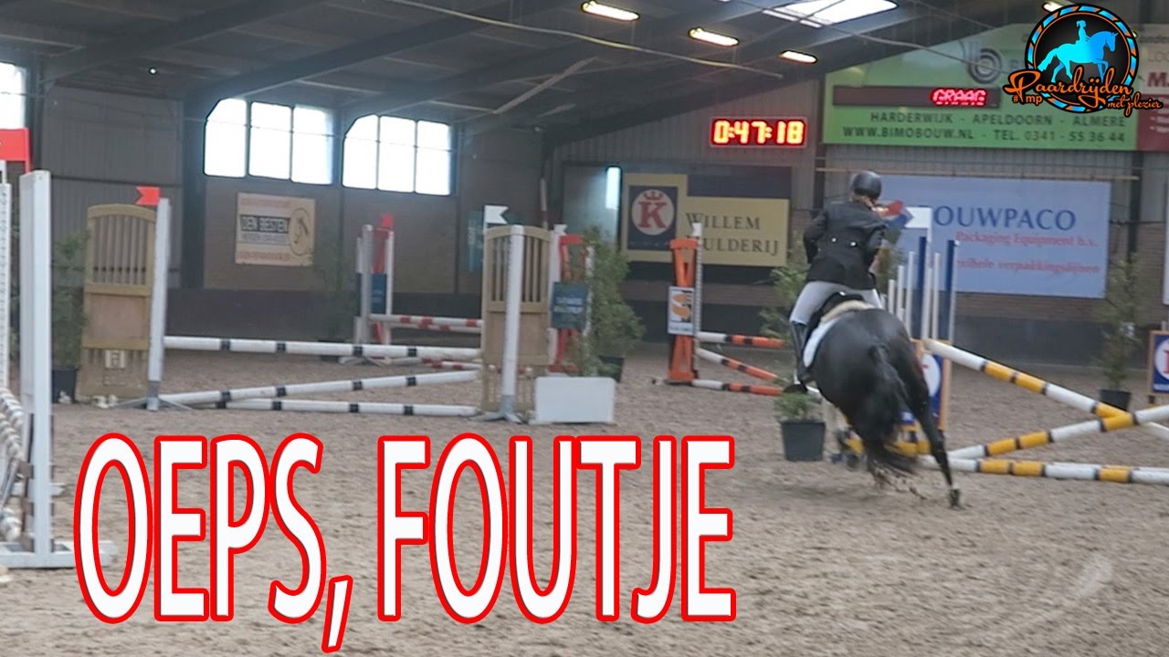 VLOG eerste KNHS wedstrijd niet vlekkeloos | Paard en paardrijden