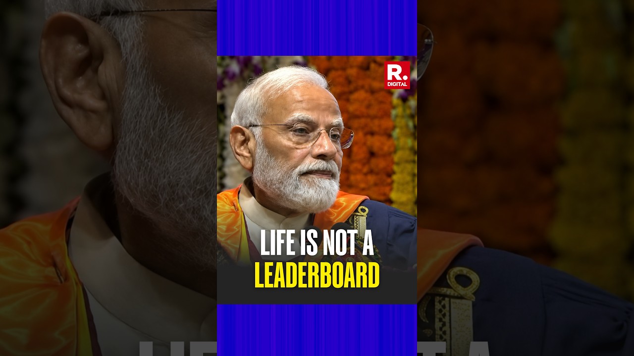 &lsquo;Life Is Not a Leaderboard&rsquo; , PM Modi&rsquo;s Message to IIT Delhi Graduates