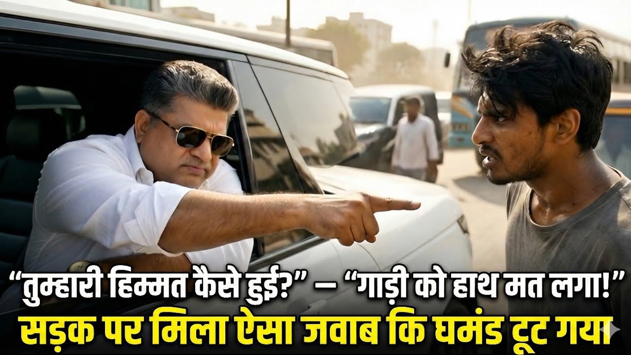 “पचास करोड़ कमा लिए… लेकिन वो दो मिनट नहीं खरीद पाया!”  सड़क पर टूटा घमंड  RichVsPoor EmotionalStory