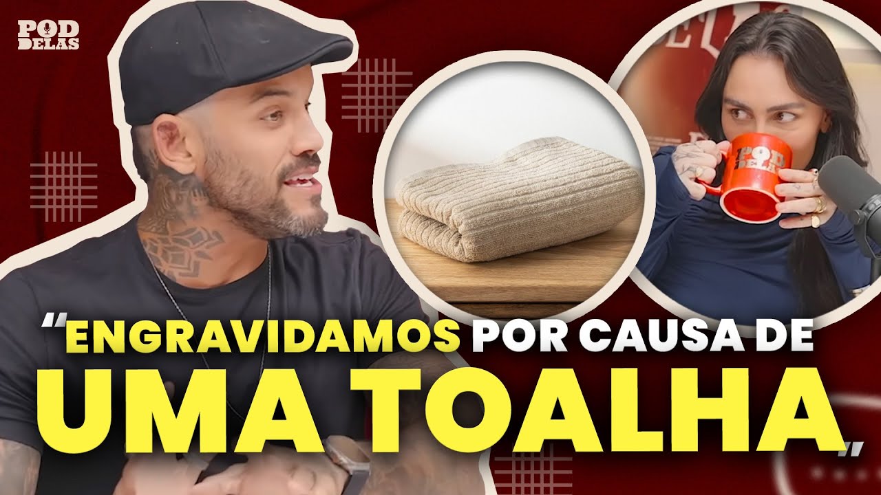 CLARA MAIA e ANDR&Eacute; COELHO contam MOMENTOS EMOCIONATES na GRAVIDEZ  | PodDelas