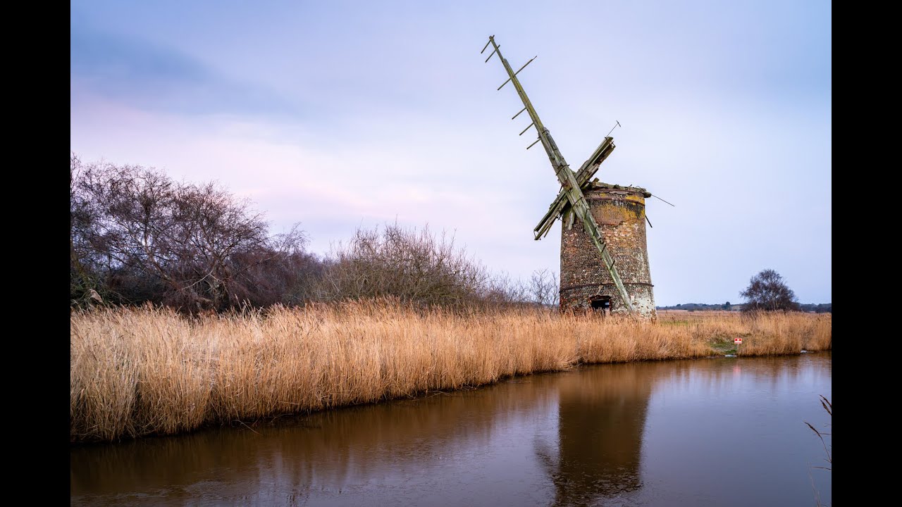 Brograve Mill from Above 🌾 | Drone Views of a Forgotten Norfolk Broads Windpump