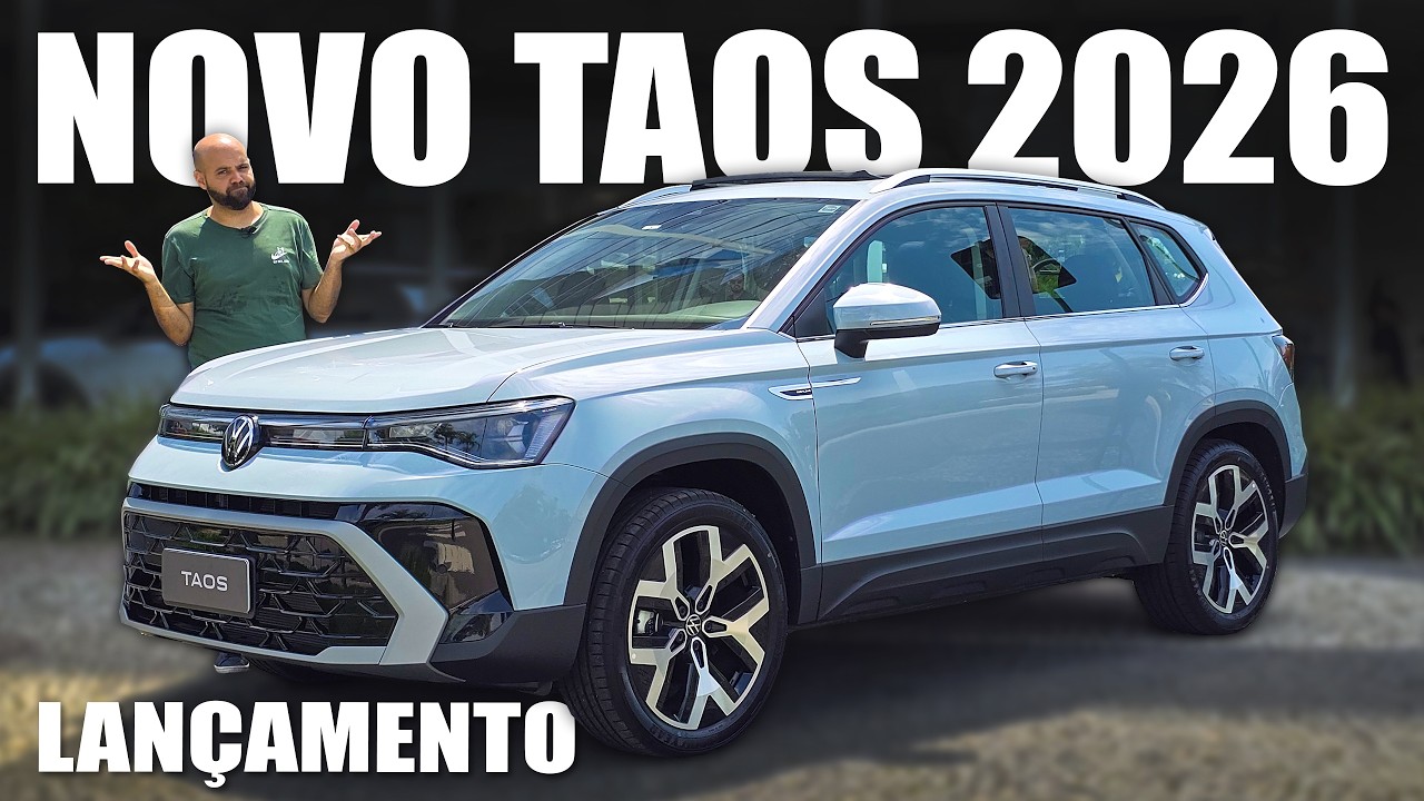 NOVO VW TAOS 2026: AGORA MEXICANO! Ficou Melhor que o Argentino?