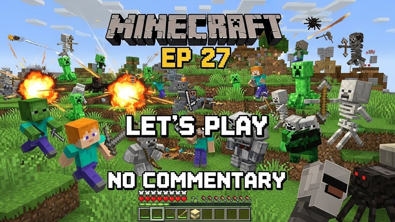 Ep  27 Minecraft lets play AiRevolution no commentary. #minecraft