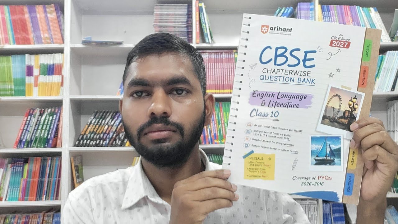 Arihant English Chapter Wise Question Bank For Class 10th CBSE Board Exams 2027 Full Review