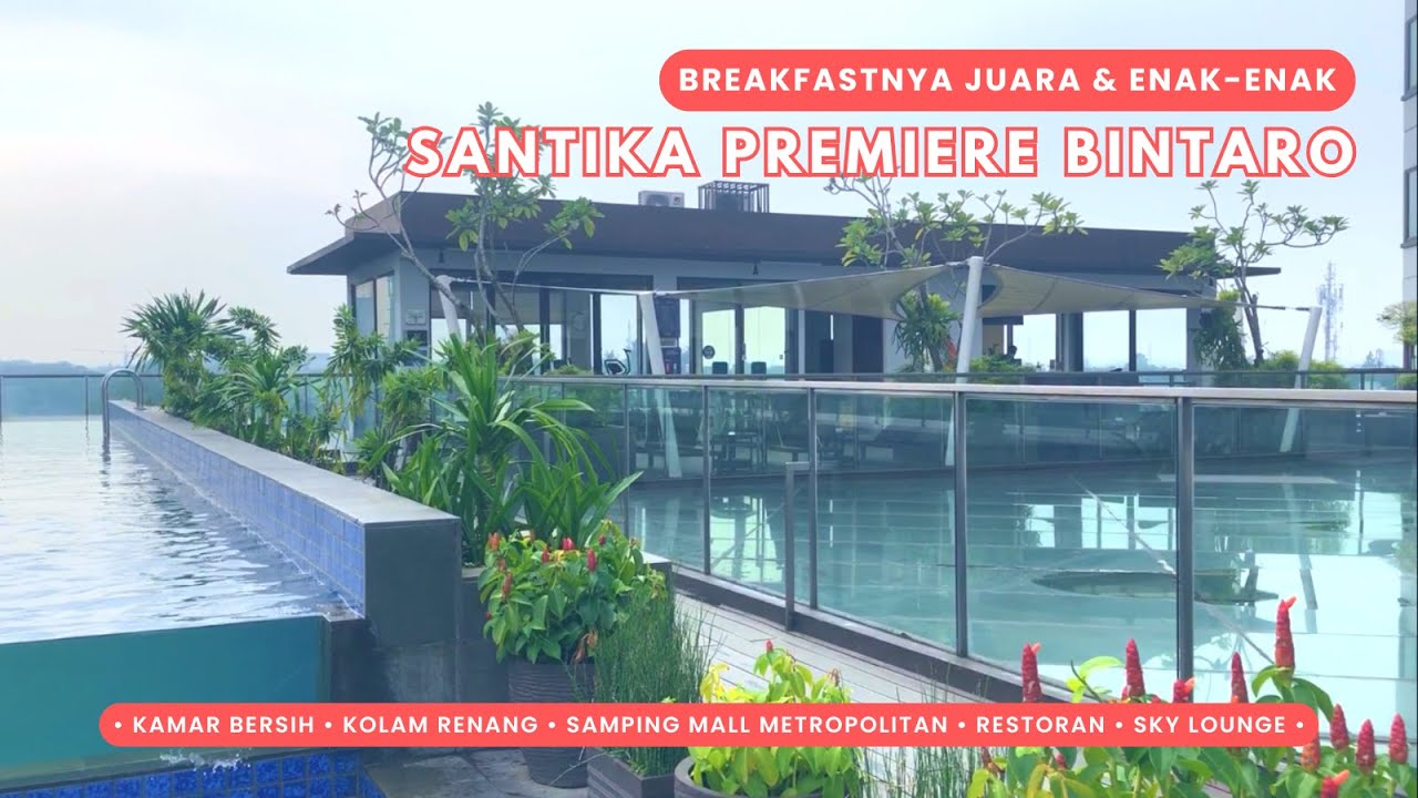 Staycation di Hotel Santika Premiere Bintaro + Dinner & Breakfast || Vlog Farah Eps. 29