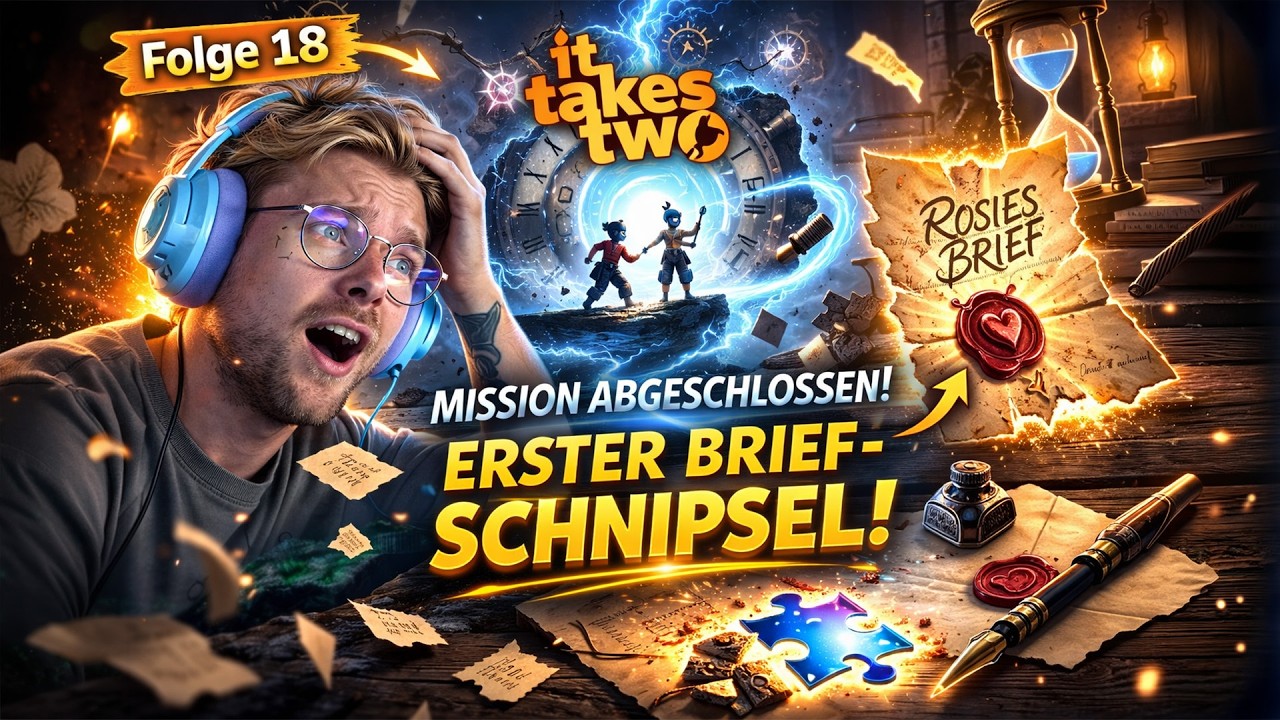 ⏳ ZEITMISSION GESCHAFFT?! 💔 Rosies Brief bricht uns das Herz… | It Takes Two #18