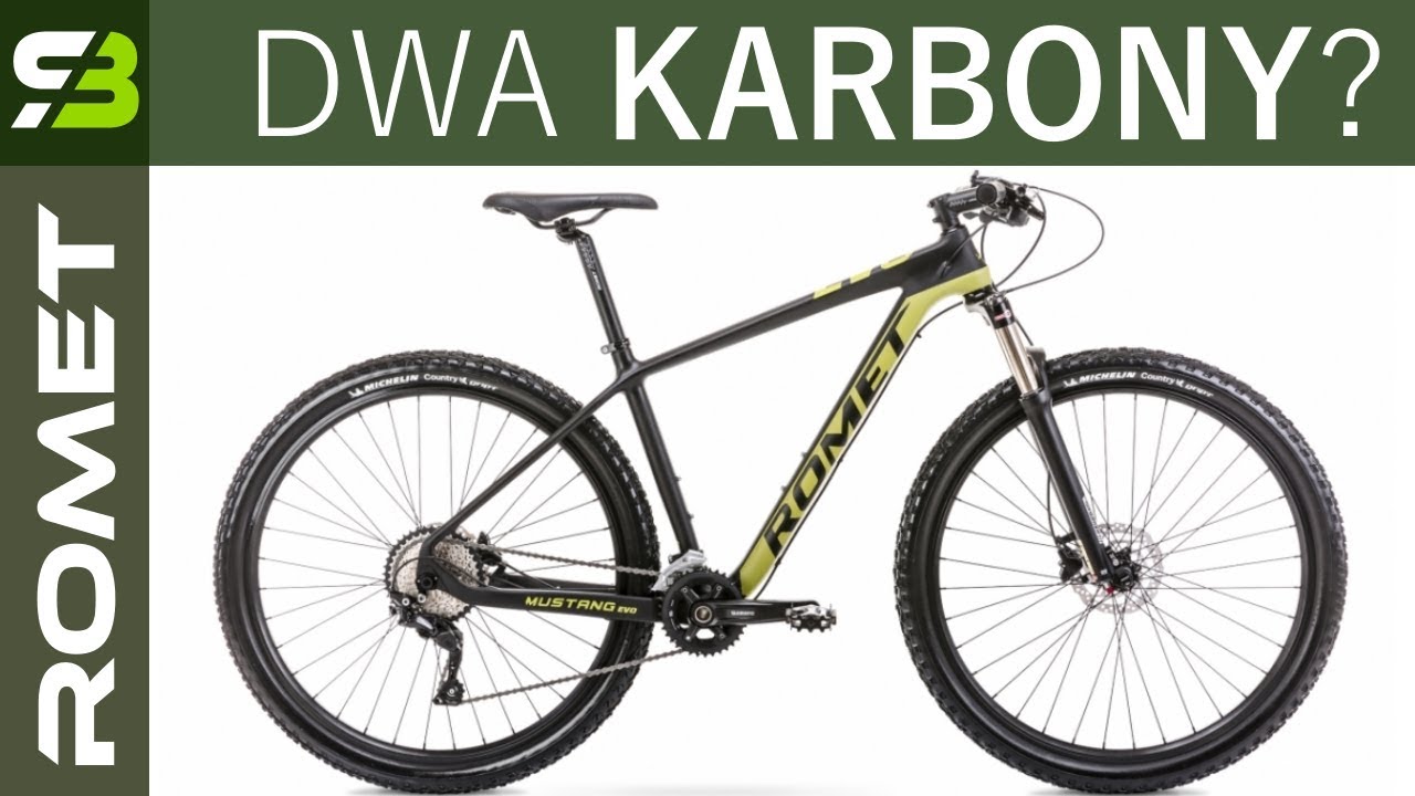 Romet Mustang EVO 2020 - najtańszy, karbonowy hardtail MTB na rynku?