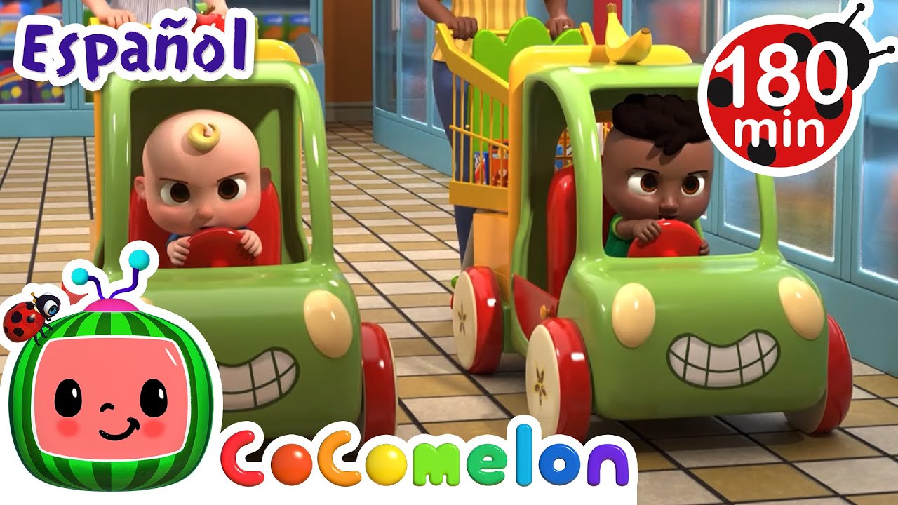 Carreras en el supermercado 🛒 🥑 🥬| Canciones Infantiles | CoComelon en Español