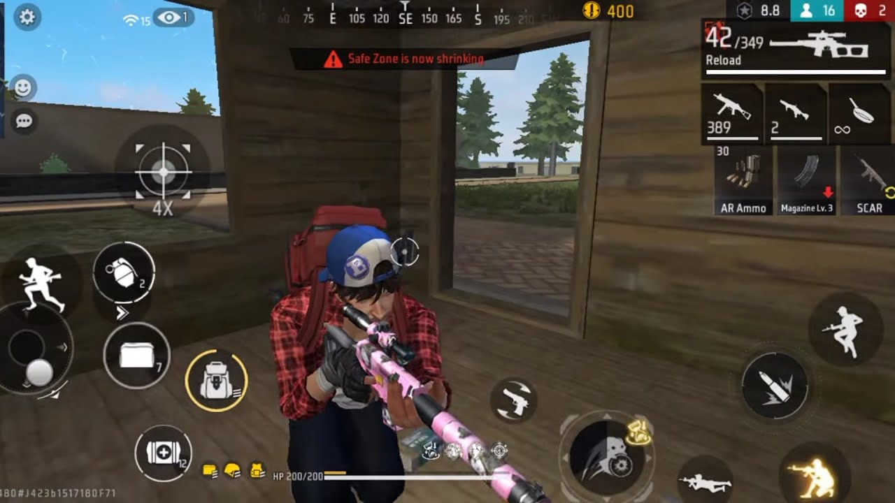 Day-96🪂🪂 HEADSHOT FREE FIRE RANK FULL GAMEPLWY 🎯 HOW TO PLAY FREE FIRE 🔥 NOOB TO PRO 😎 HOW TO HEAD🗣️