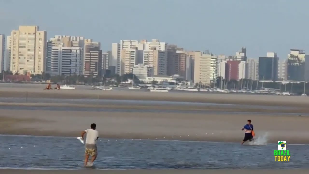 الصيد بالشبكة في البرازيل Net fishing in Brazil