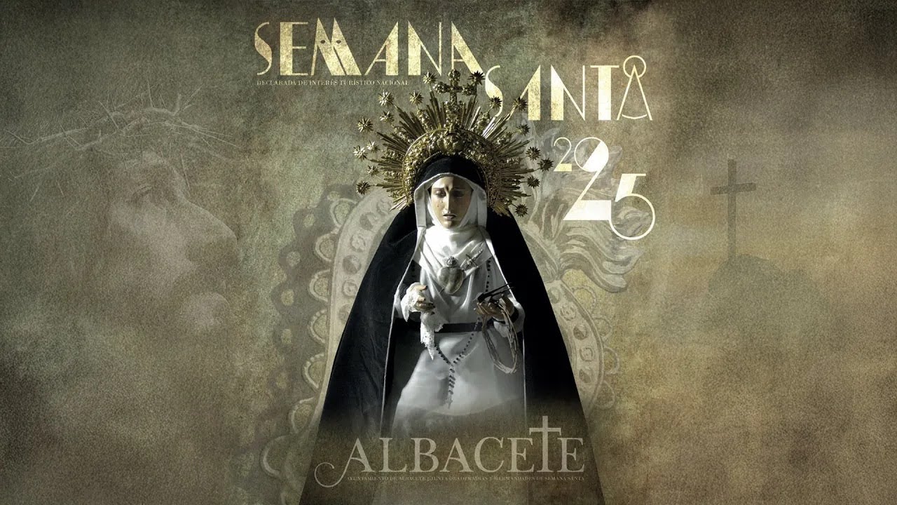 Procesión del Santo Entierro en #Albacete 2025