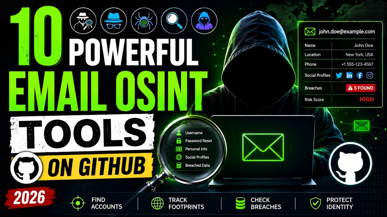 10 Powerful Email OSINT Tools on GitHub You Should Know (2026)