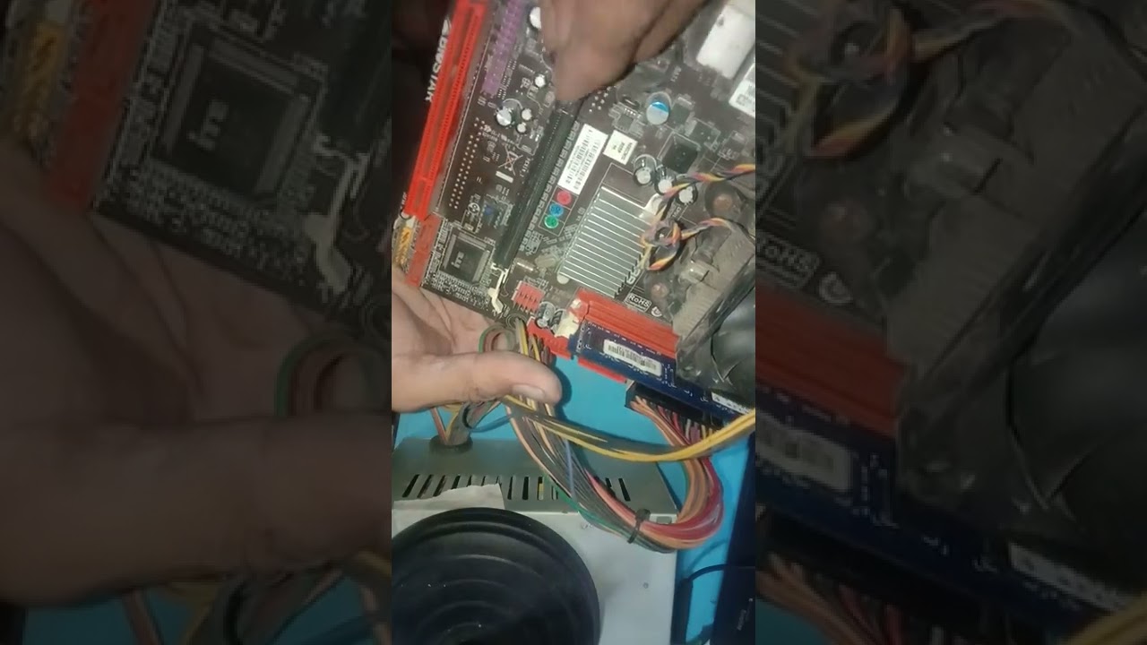 HOW TO FIX MOTHERBORD NO DISPLAY( TAGALOG)