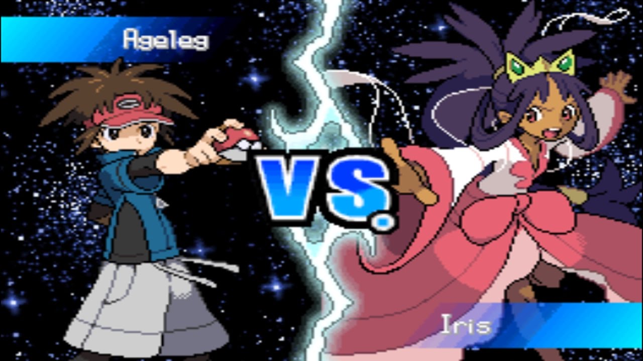 Pokemon Edicion NyB 2 - Vs Campeona Iris (Modo Reto)