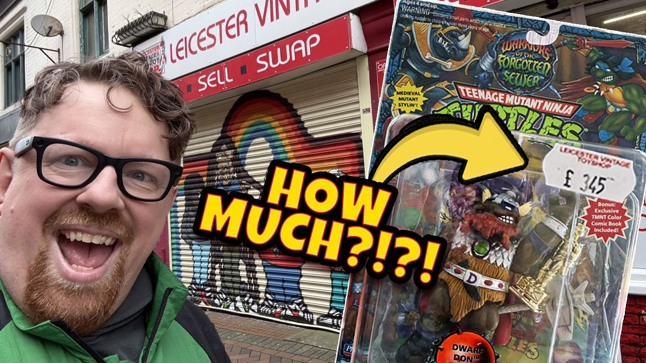 Игрушка-черепаха за 345 фунтов стерлингов?! В магазине Leicester Vintage Toys вас ждет охота за в...