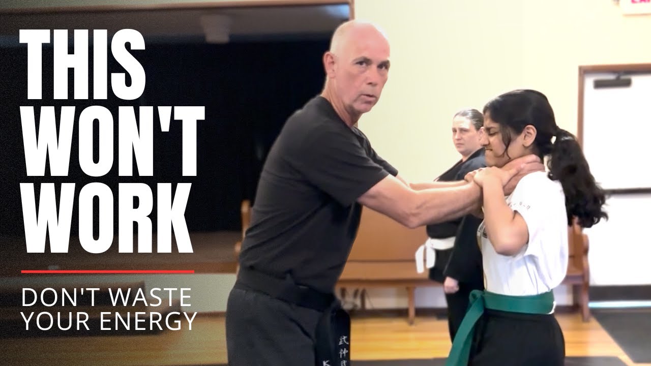Self Defense Against a Choke