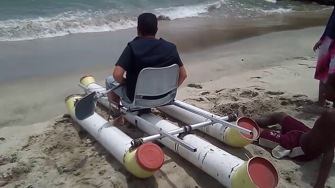 pvc pipe kayak canoe..