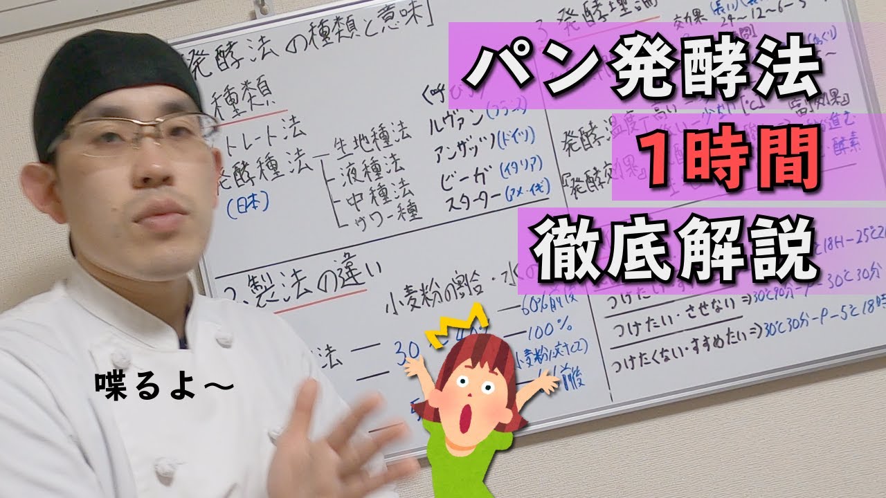 【パンの発酵方法】発酵法や使い方を解説。「生地種・液種・中種・ルヴァン・ビーガ・アンザッツ…わけわからん‼」人用。