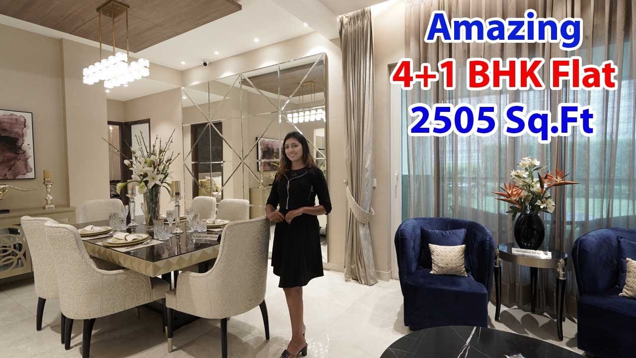2505 sq ft 4+1BHK  Luxury Apartments at Airport Road With Luxury Interior | Uptown Skylla Zirakpur