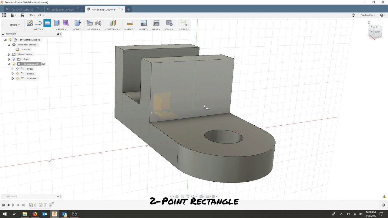 05: CAD151 - Fusion 360 Browser & Properties