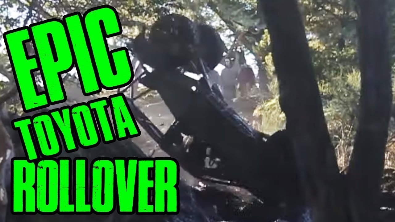 Epic Toyota Rock Crawler rollover at Frogstompers Funday - S2E5