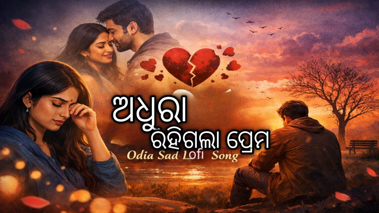 Adhoora Rahigala Prema | Odia Sad Romantic Song | Heart Touching Love Story