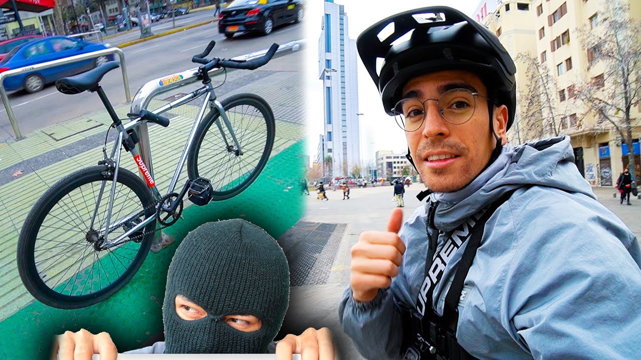 INTENTÉ QUE ROBARAN MI BICICLETA EN BAQUEDANO