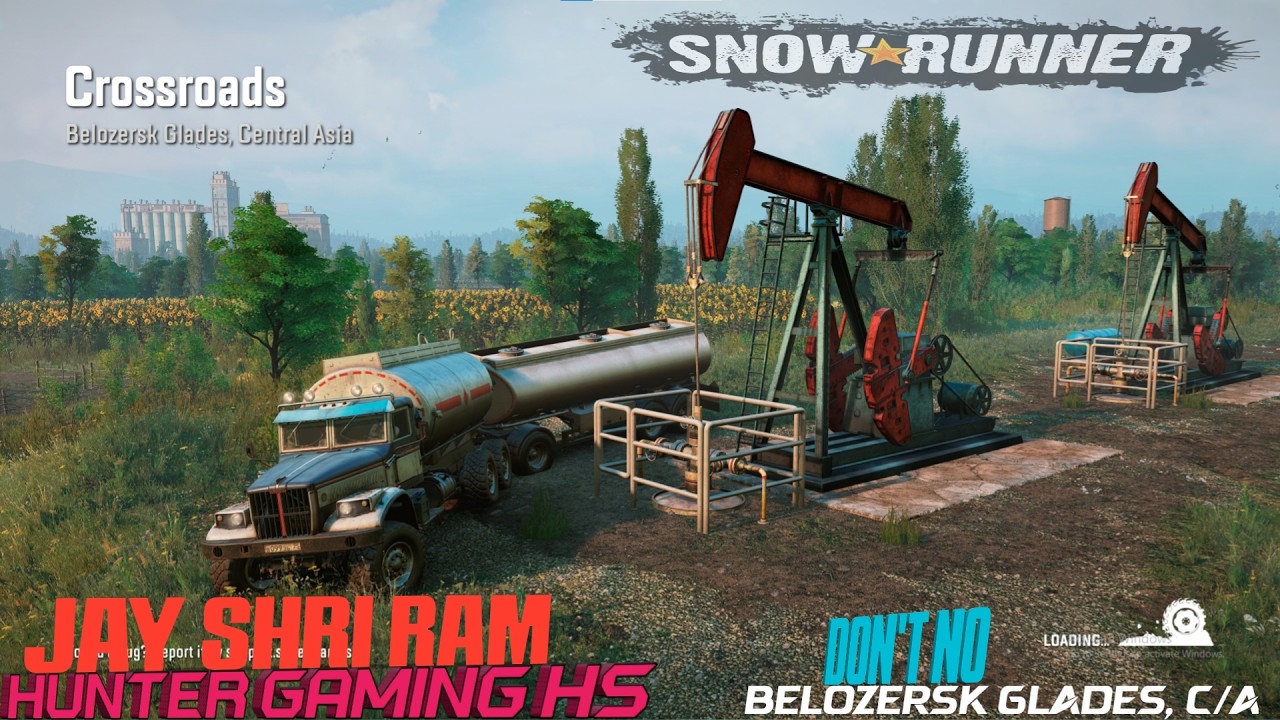 SNOW RUNNER -Belozersk Glades, Central Asia part 2 LIVE game #snowrunner #bestlive
