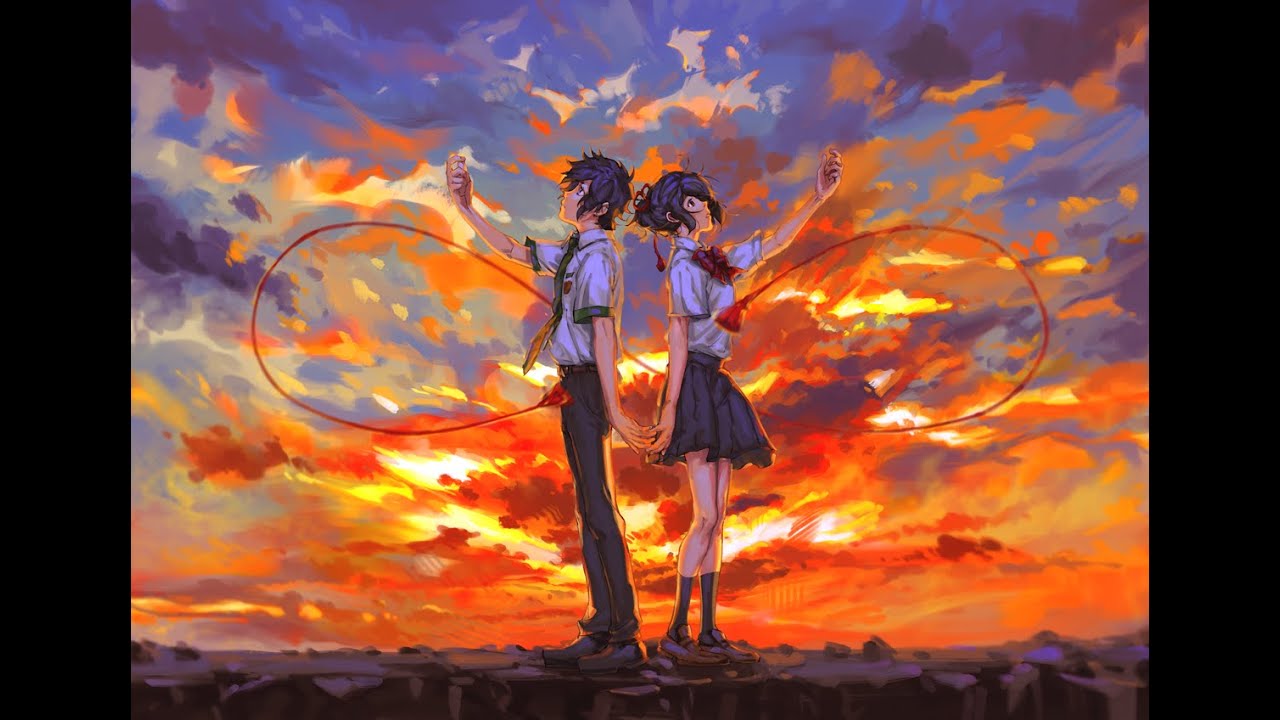 Beautiful Anime Scenery【AMV】- Toui Sora He 1080p [HD]