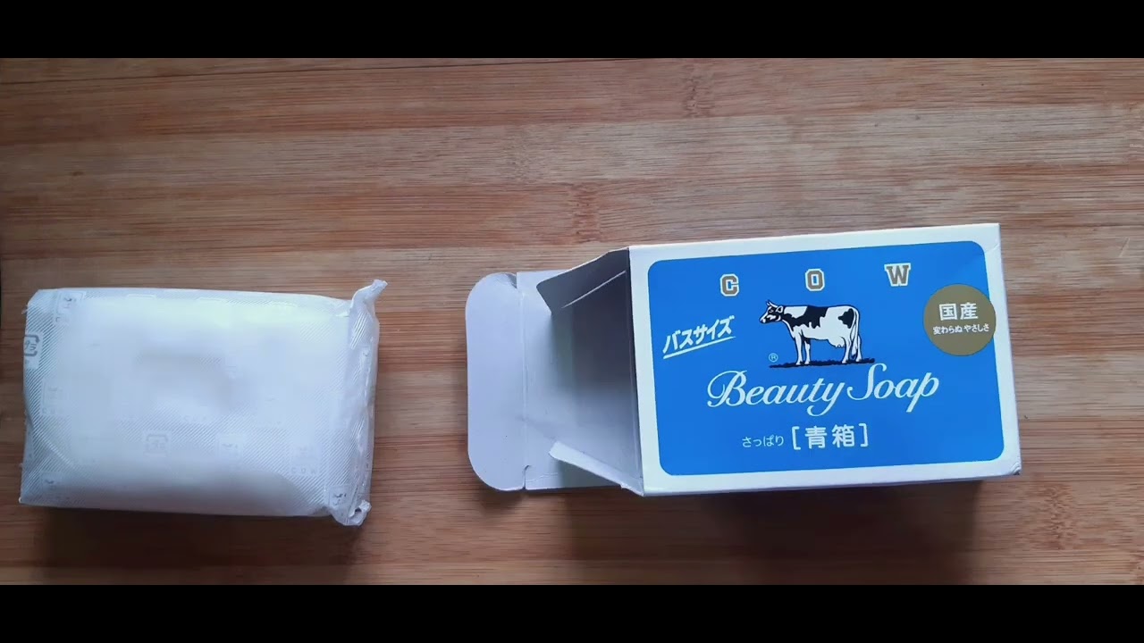 Unboxing Cow Brand Milk Soap