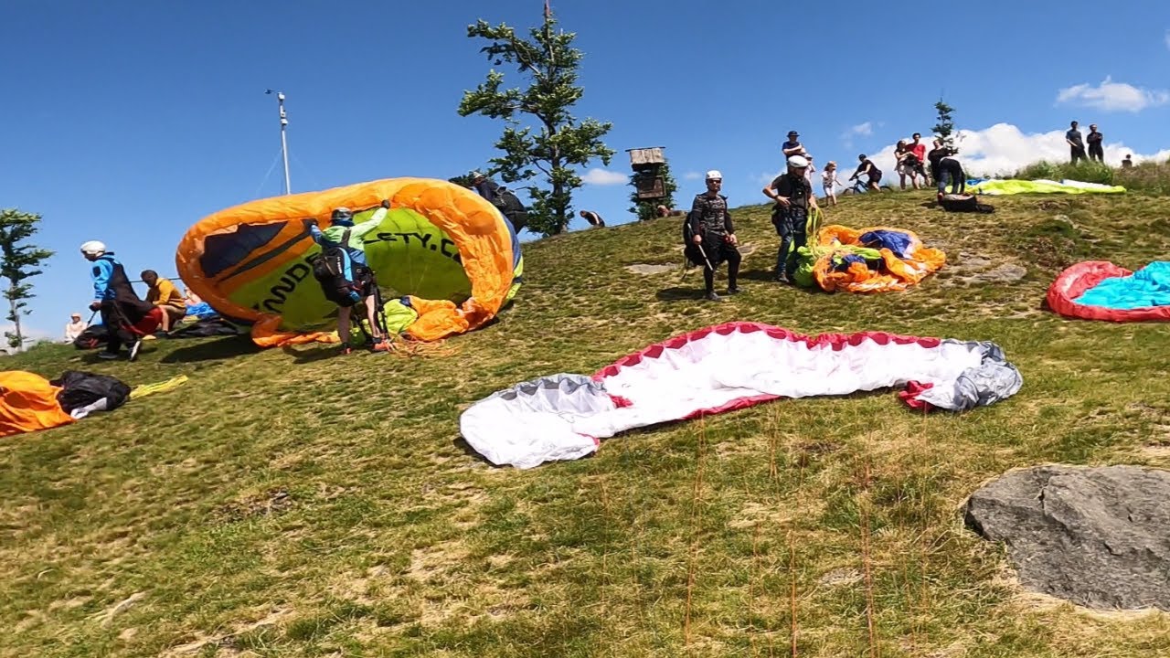 First flight ATTEMPT at Ondřejník Skalka - only 15 minutes🙈 - Paragliding 8.6.2024 - Iota DLS