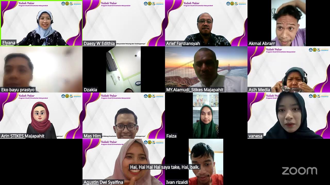 KULIAH PAKAR S1 KESEHATAN MASYARAKAT 2025