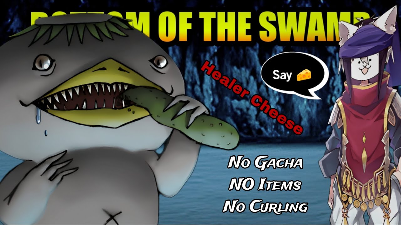 How to Cheese Bottom of the Swamp Ft. Healer! (No Gacha)