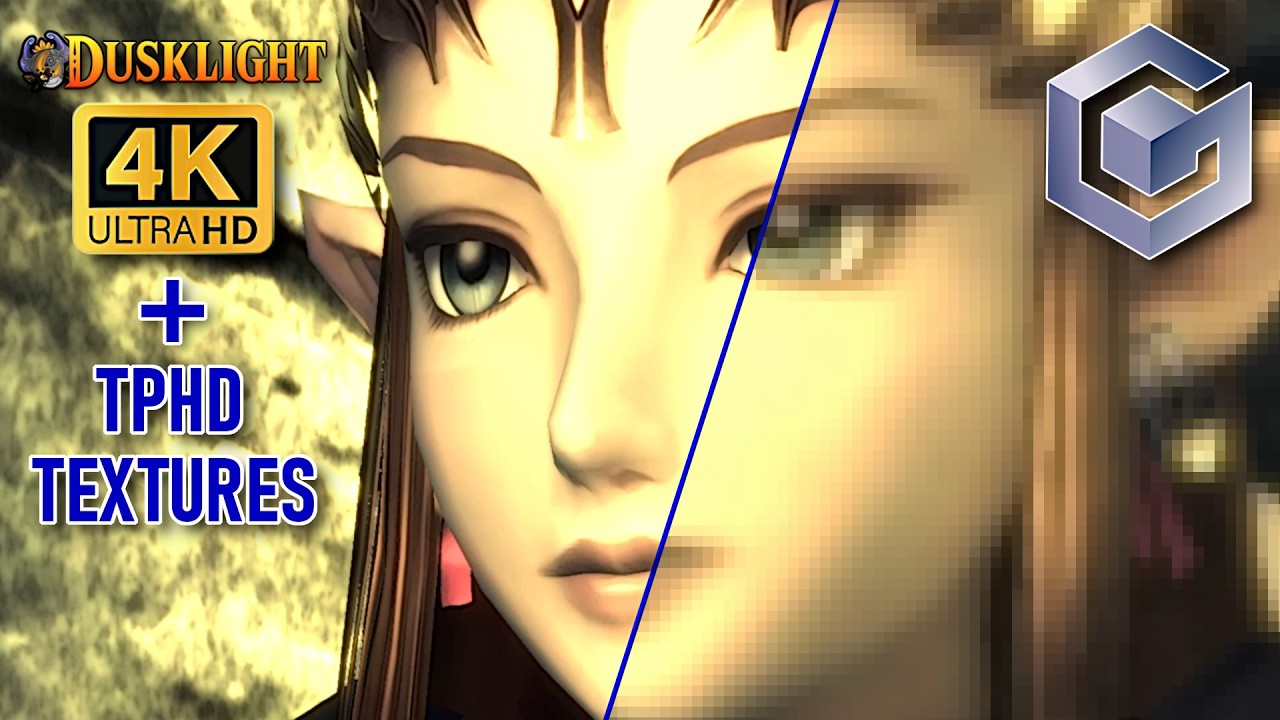 Zelda Twilight Princess | Dusklight pc port (plus TPHD Wii U texture pack) vs Gamecube
