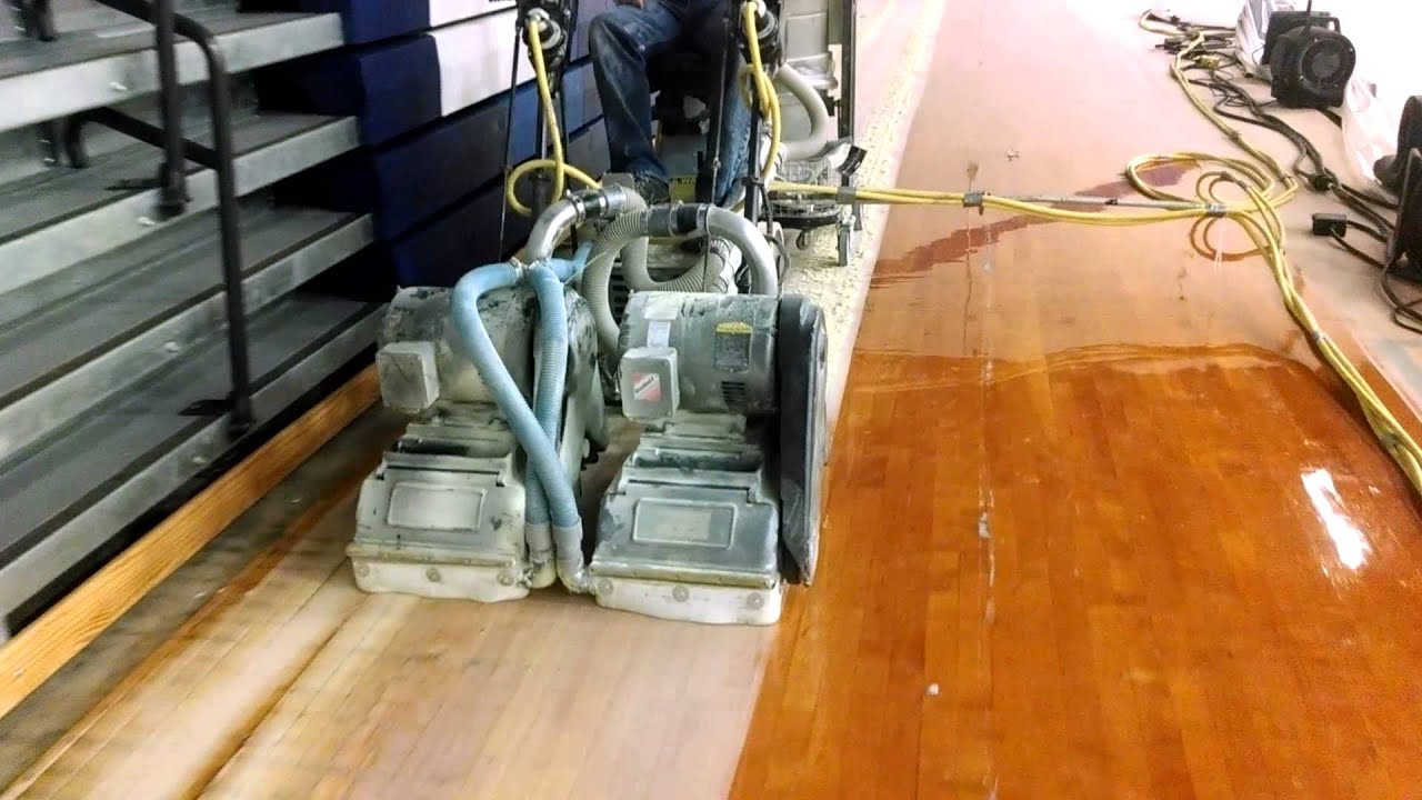 Gym Floor Sanding and Refinishing