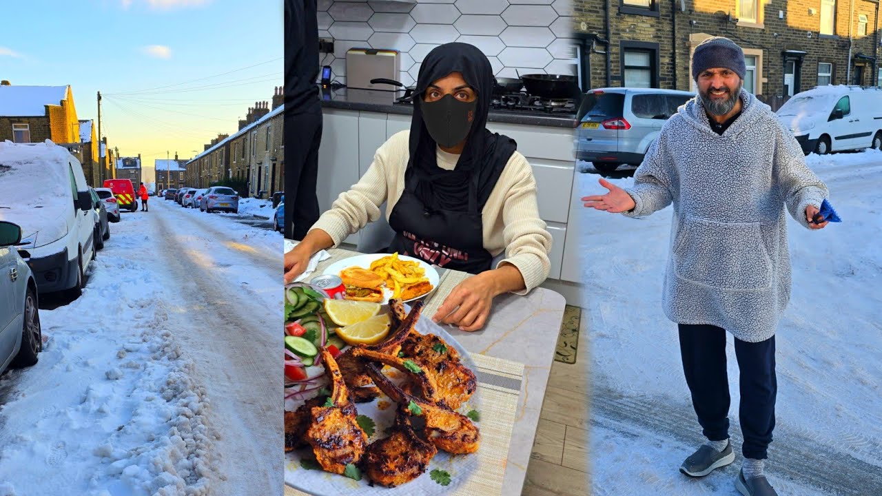Wife not happy with people's comments | UK Freezing weather | Special Evening Dinner