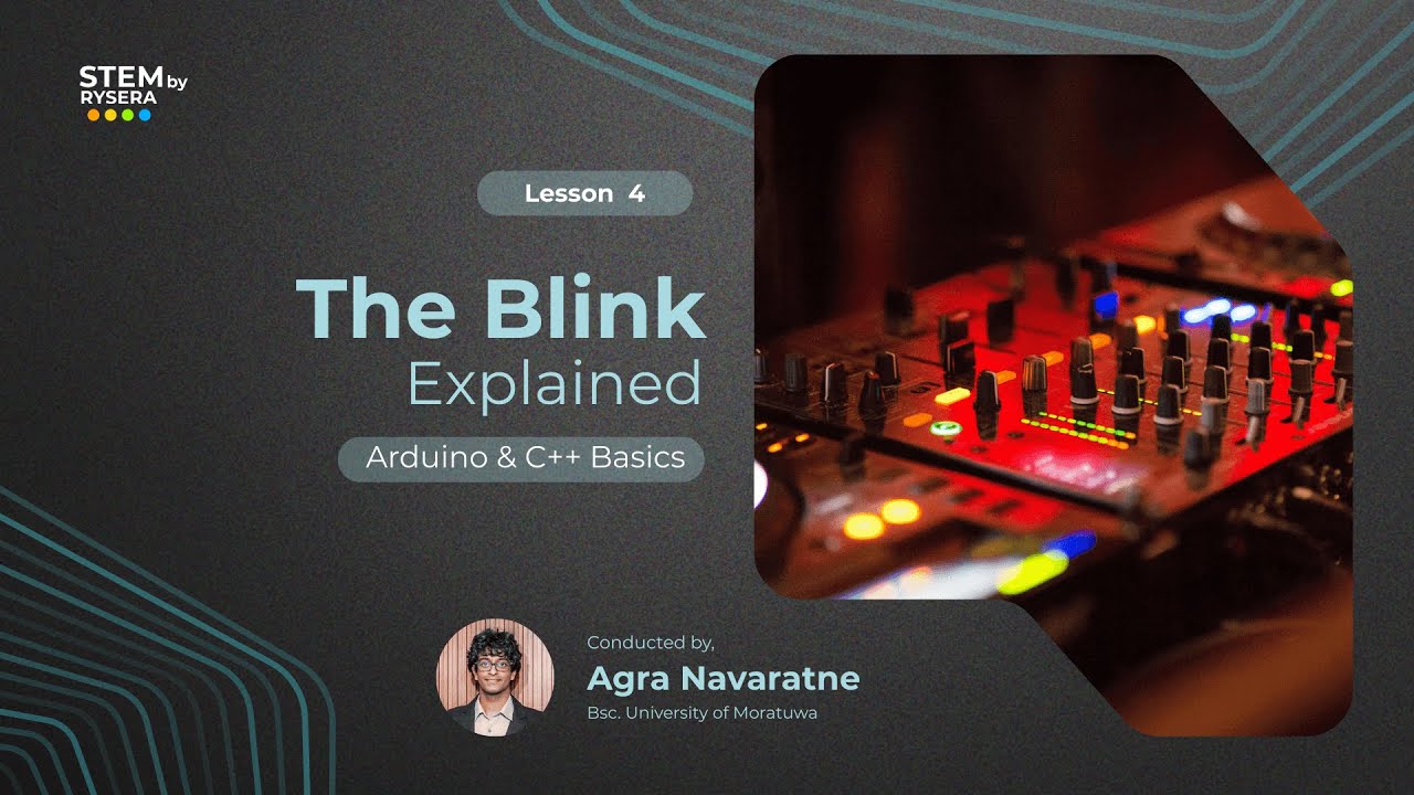 Arduino and C++ #4 // Basic Blink Code Explanation #programming #Arduino #C++ #sinhala