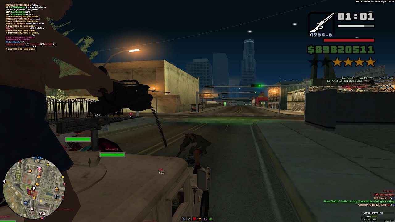 [MTA:SA - CIT] Advanced Cop Killing Hummer