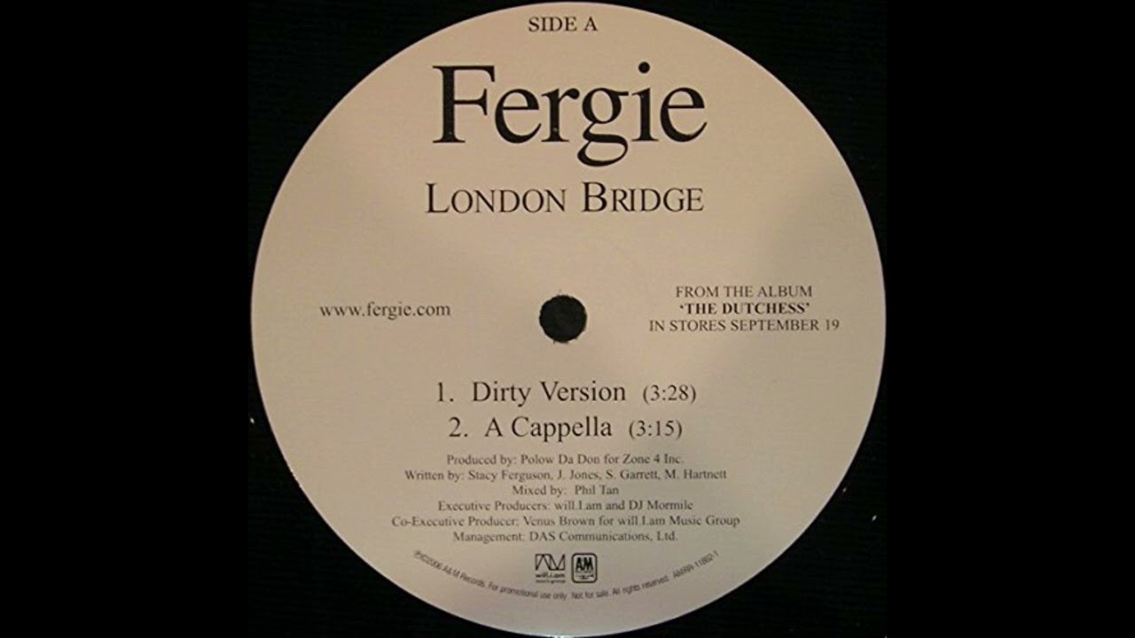 Fergie London Bridge Clean +Sped up +bass boosted