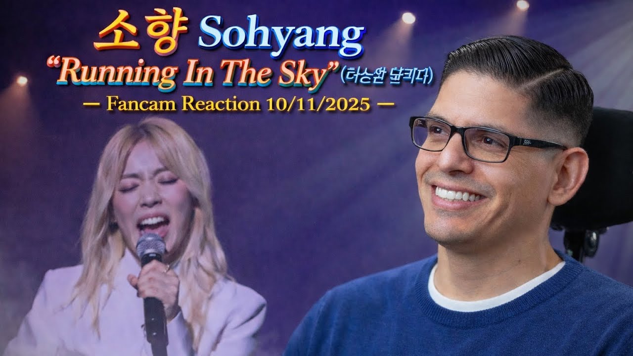 소향 Sohyang Running in the Sky (하늘을 달려) Fancam Reaction 10/11/2025 #sohyang #소향 #김소향 