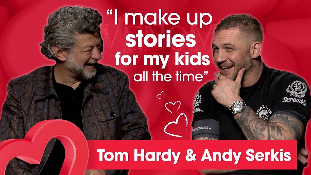 Tom Hardy schools Andy Serkis on his bedtime stories