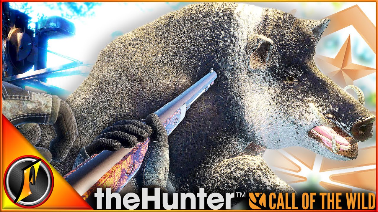I Shot a GREAT ONE BOAR from a TREESTAND! | theHunter Call of the Wild