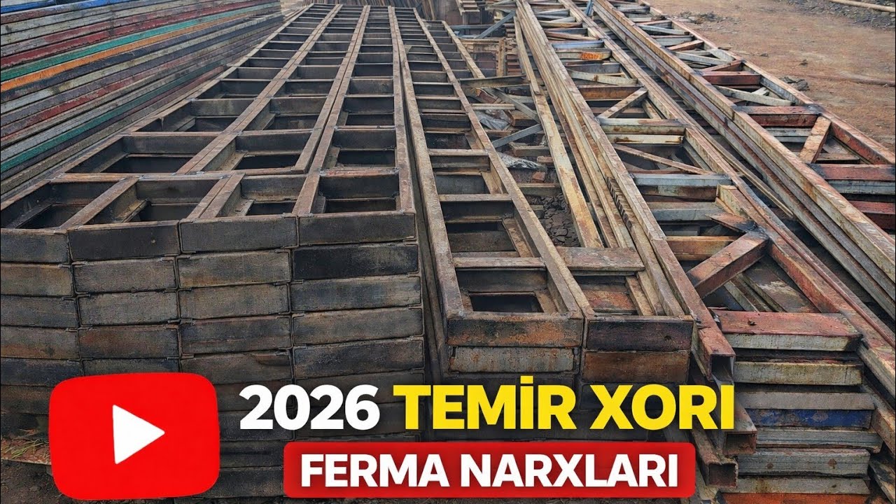 2026 Tom Yoposh Uchun Temir Xori Narxlari | Konteyner maxsulotlari narxlari