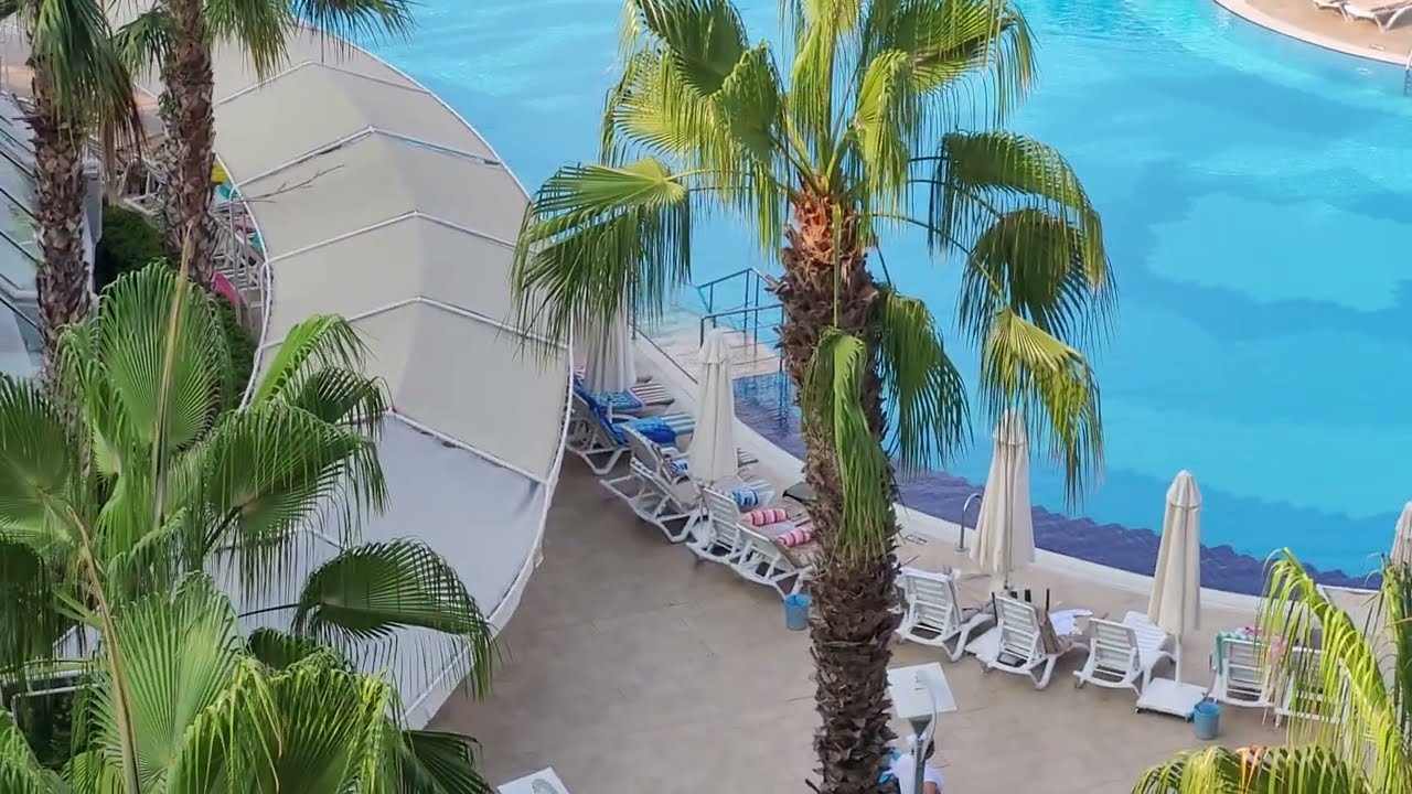 Rezerwacja leżaków Hotel Mukarnas Resort Spa Okurcalar Turcja Turkey