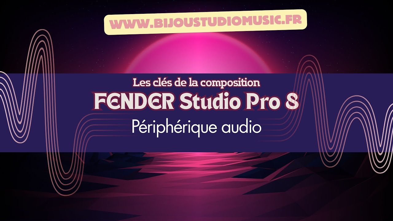 FENDER Gratuit Les clés de la composition FENDER Studio Pro 8 Périphérique audio