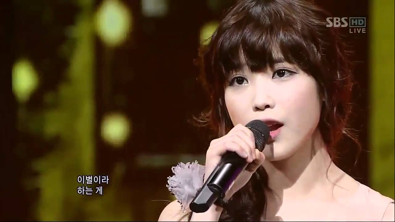 [Sbs популярная музыка] IU - воскресенье 3 июня 2011 611. Только один раз не знал историю лет