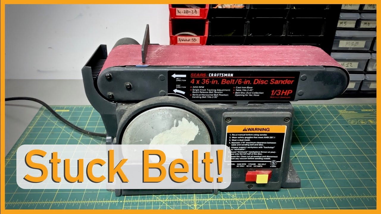 Quick Fix — ленточная шлифовальная машина Craftsman 4x36
