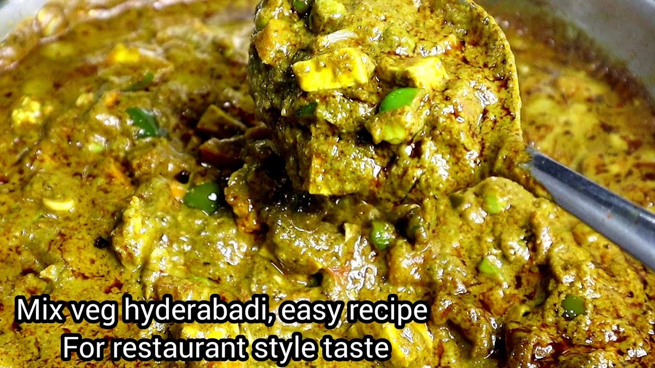 mix veg hyderabadi मेरी वाली easy और perfect recipeकही नही मिलेगी|mix veg sabzi|dinner recipes|sabzi